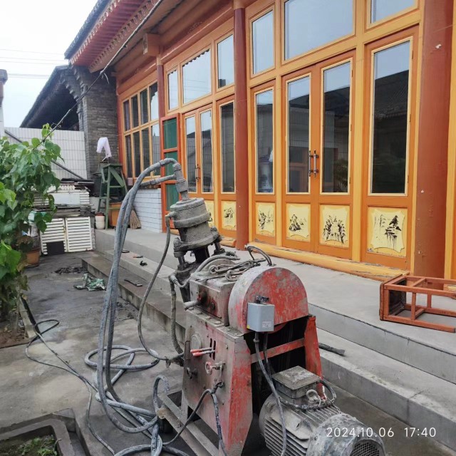 会同房屋地基沉降注浆加固施工